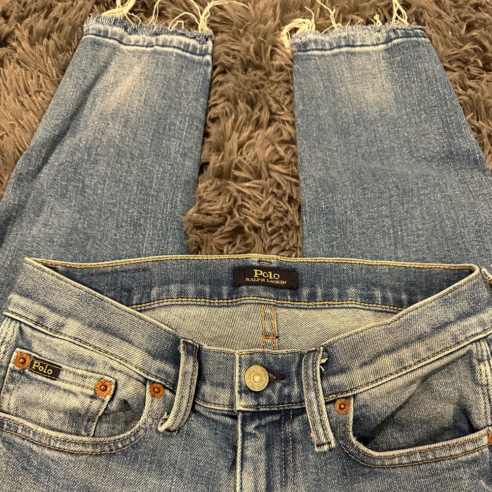 POLO TOMPKINS MID RISE SKINNY CROP